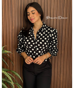 CAMISERA BURGOS NEGRA
