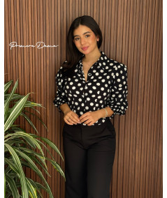 CAMISERA BURGOS NEGRA