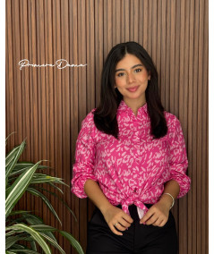 CAMISERA TEXAS FUCSIA