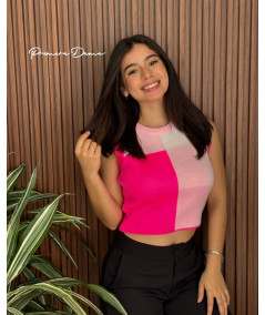 CHALECO RIOJA FUCSIA