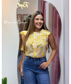 BLUSA BARICHARA AMARILLA