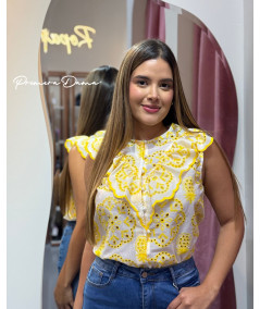 BLUSA BARICHARA AMARILLA