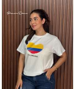 COLOMBIA CORAZON GRANDE CREMA