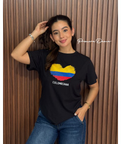 COLOMBIA CORAZON GRANDE NEGRA