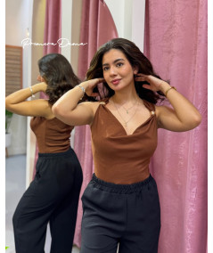 BODY RIB MARRON MANGA SIZA