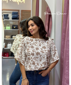 BLUSA SAHARA CREMA
