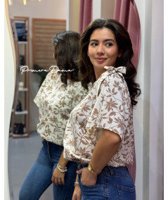 BLUSA SAHARA CREMA