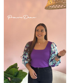 BLUSA HONTANAR MORADA