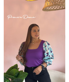BLUSA HONTANAR MORADA