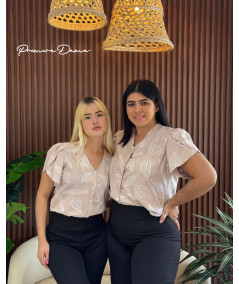 BLUSA HUARAZ BEIGE