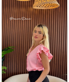 BLUSA GALAPAGOS ROSA