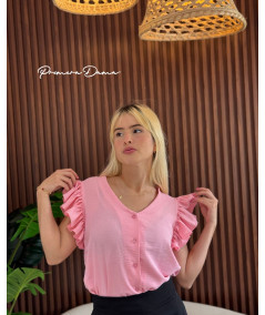 BLUSA GALAPAGOS ROSA
