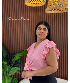 BLUSA GALAPAGOS ROSA