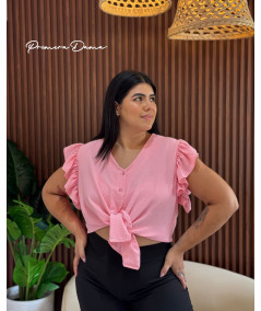 BLUSA GALAPAGOS ROSA