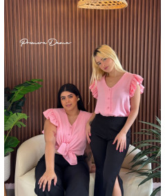 BLUSA GALAPAGOS ROSA
