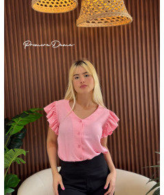 BLUSA GALAPAGOS ROSA