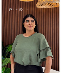 BLUSA BUCAREST VERDE MILITAR
