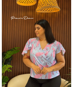 BLUSA LAMPA CELESTE