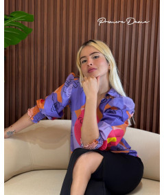 BLUSA RIBE MORADOS