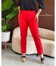 PANTALON HOLANDA ROJO