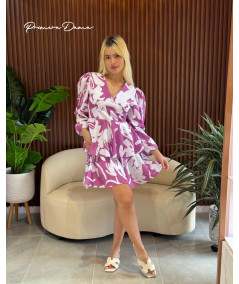 VESTIDO VILLAMARIA  LILA