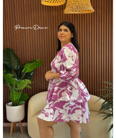 VESTIDO VILLAMARIA  LILA