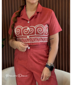 SET LUCERNA TERRACOTA