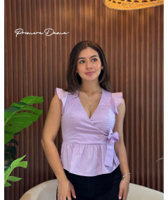 BLUSA ENCANTO LILA