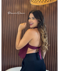 BLUSA TIVOLI VINOTINTO