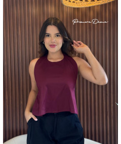 BLUSA TIVOLI VINOTINTO