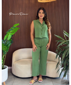 BLUSA VERACRUZ VERDE PISTACHO