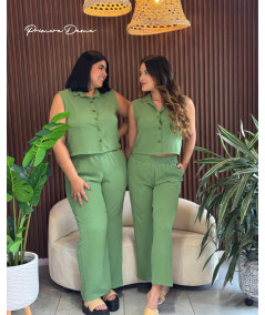 PANTALON MONTANA VERDE PISTACHO