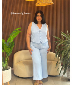 PANTALON BURGAS CELESTE