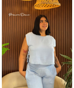 PANTALON BURGAS CELESTE