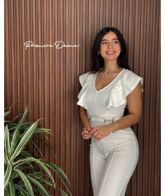 ENTERIZO PARIS CREMA